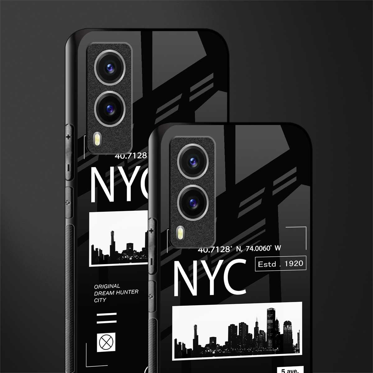 nyc glass case for vivo v21e 5g image-2