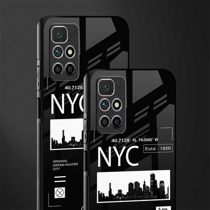 nyc glass case for redmi 10 prime image-2