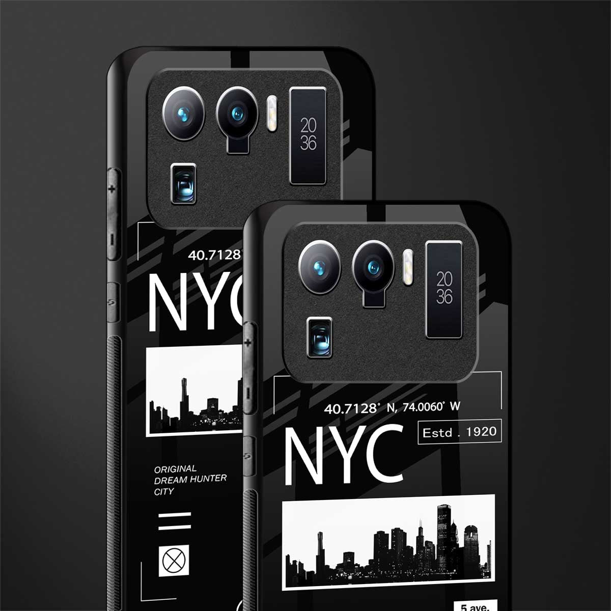 nyc glass case for mi 11 ultra 5g image-2