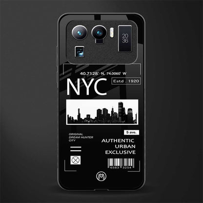 nyc glass case for mi 11 ultra 5g image