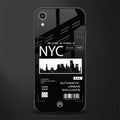 nyc glass case for iphone xr image