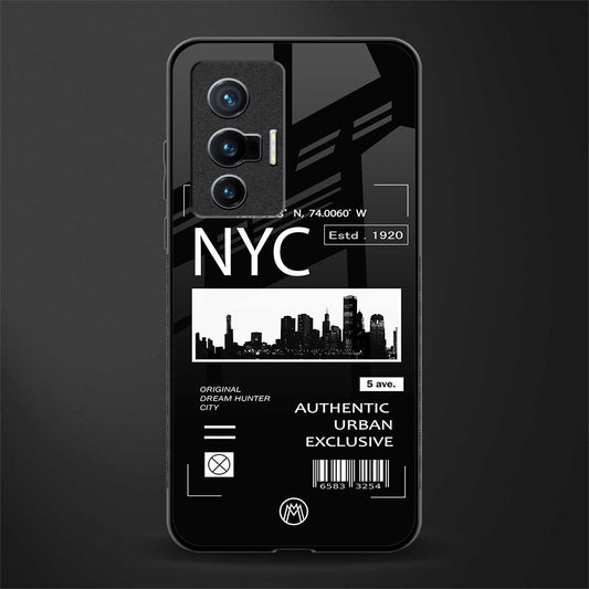 nyc glass case for vivo x70 image