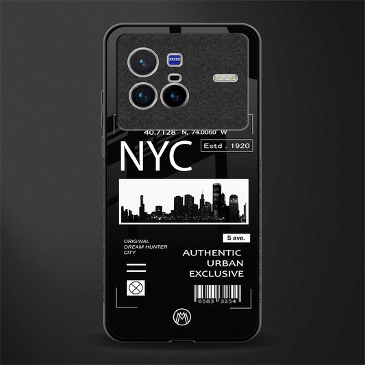 nyc glass case for vivo x80 image