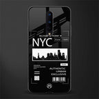 nyc glass case for oneplus 8 image
