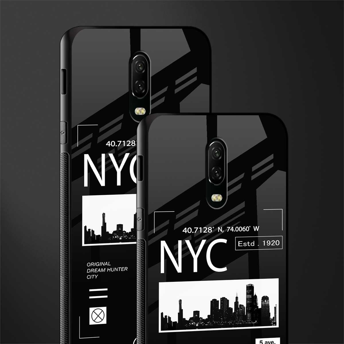 nyc glass case for oneplus 6t image-2