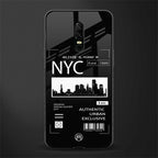 nyc glass case for oneplus 6 image