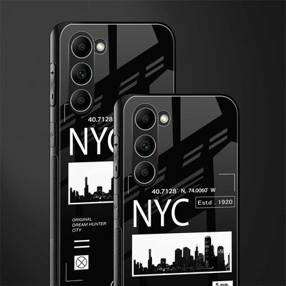 nyc glass case for phone case | glass case for samsung galaxy s23