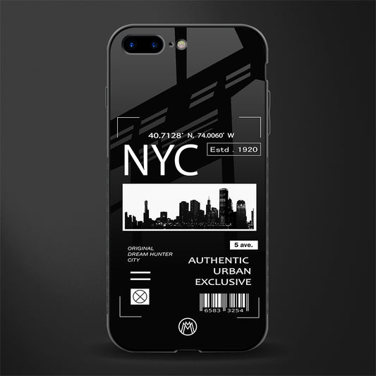 nyc glass case for iphone 7 plus image