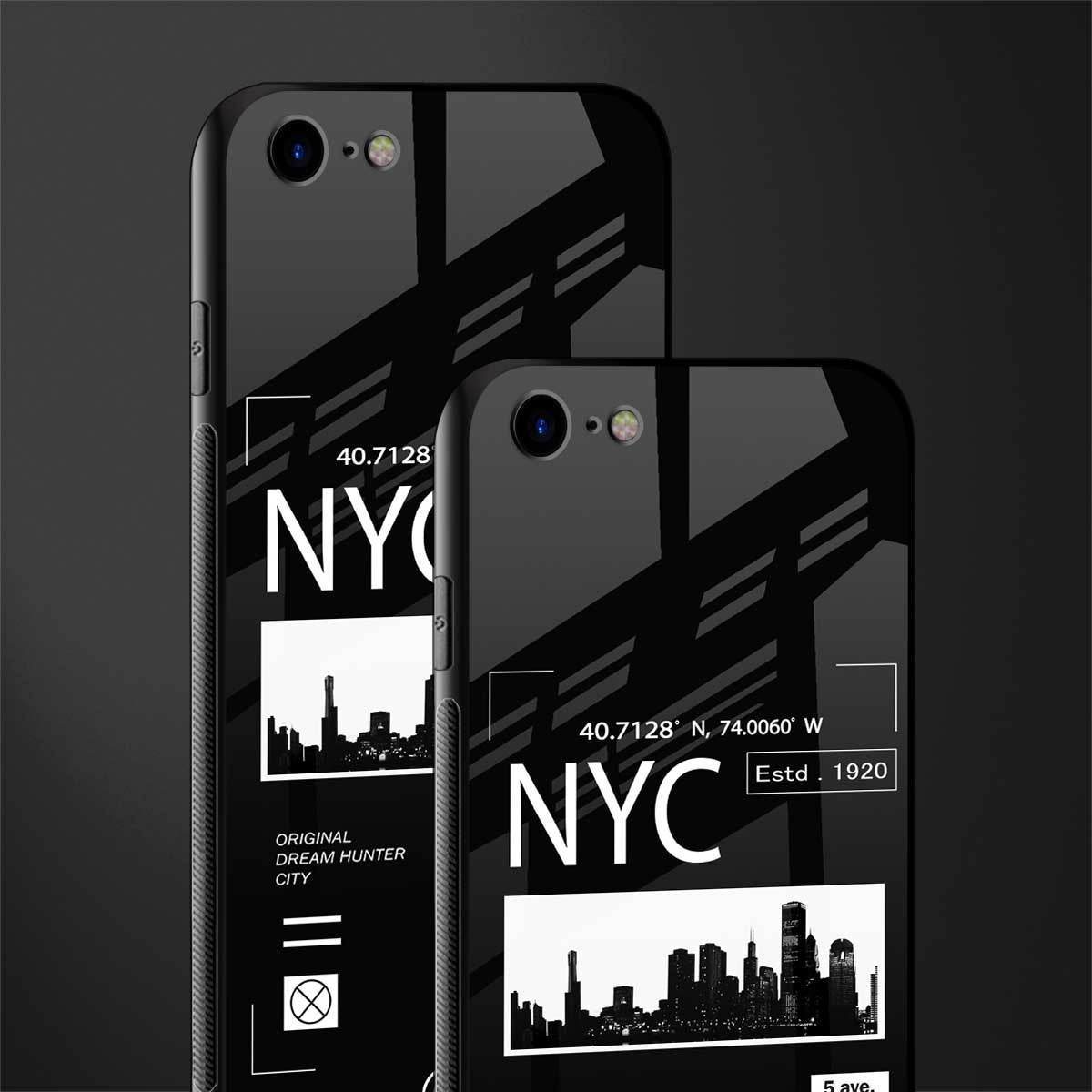 nyc glass case for iphone 8 image-2