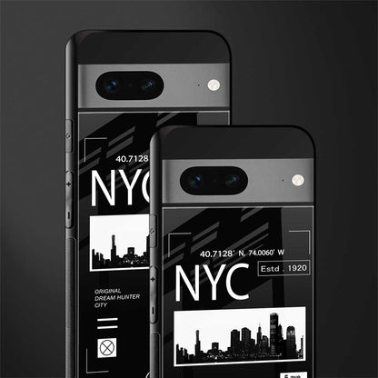 nyc back phone cover | glass case for google pixel 7