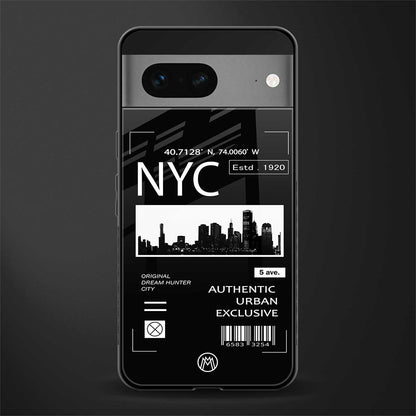 nyc back phone cover | glass case for google pixel 7