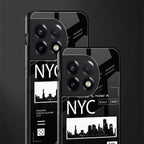 nyc back phone cover | glass case for oneplus 11r