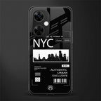 nyc back phone cover | glass case for oneplus nord ce 3 lite