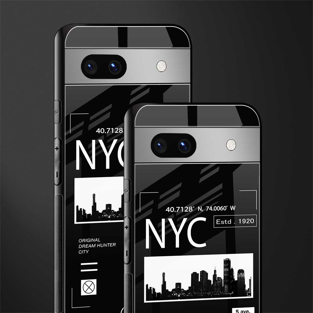 nyc back phone cover | glass case for Google Pixel 7A