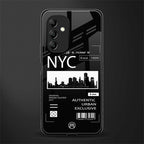 nyc back phone cover | glass case for samsung galaxy a14 5g