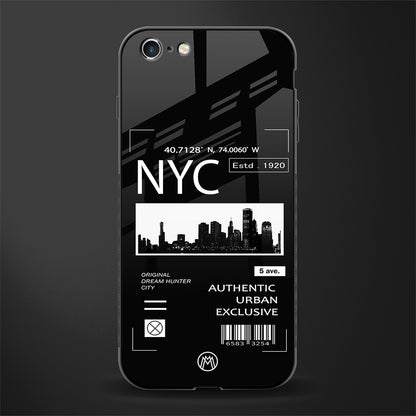 nyc glass case for iphone 6s image