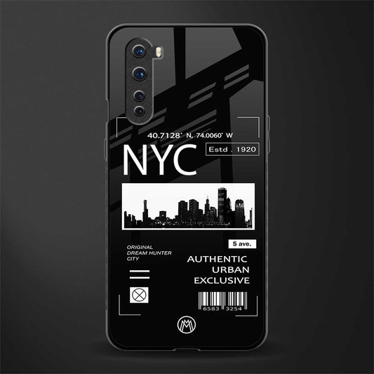 nyc glass case for oneplus nord ac2001 image