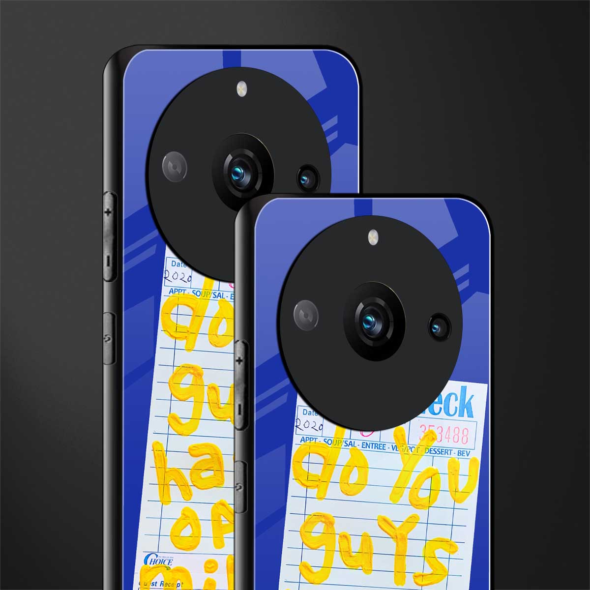 oat milk back phone cover | glass case for realme 11 pro 5g