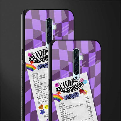 olivia rodrigo glass case for oppo reno 2f image-2