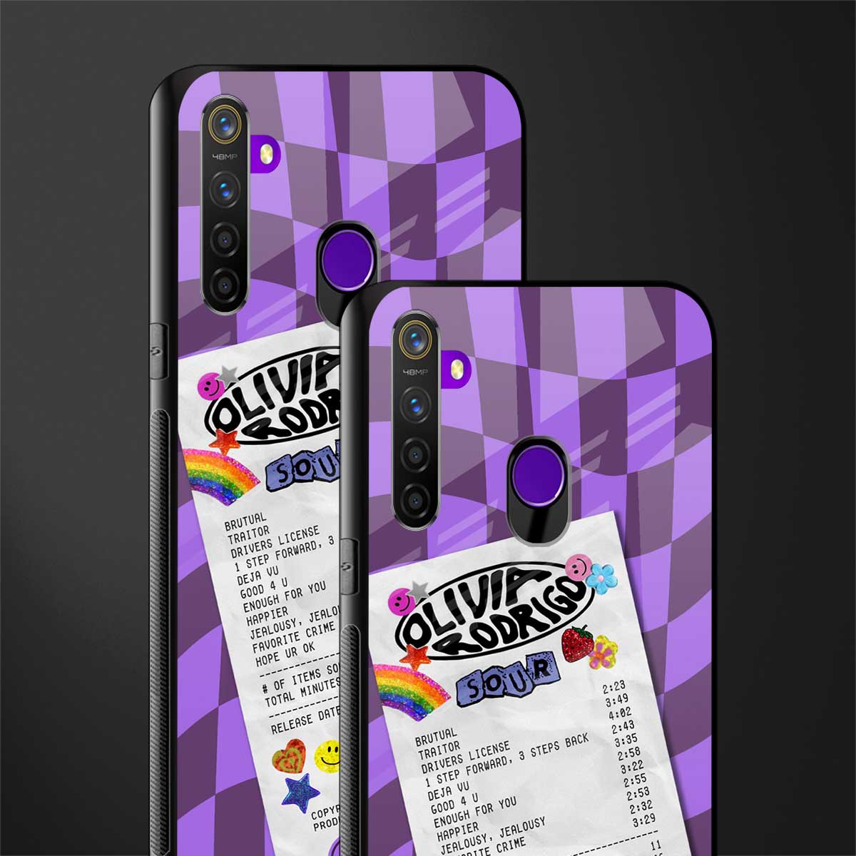 olivia rodrigo glass case for realme 5s image-2