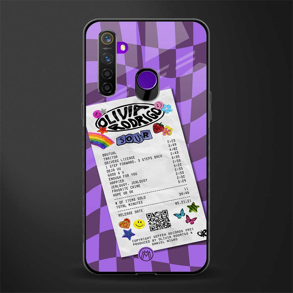 olivia rodrigo glass case for realme 5i image
