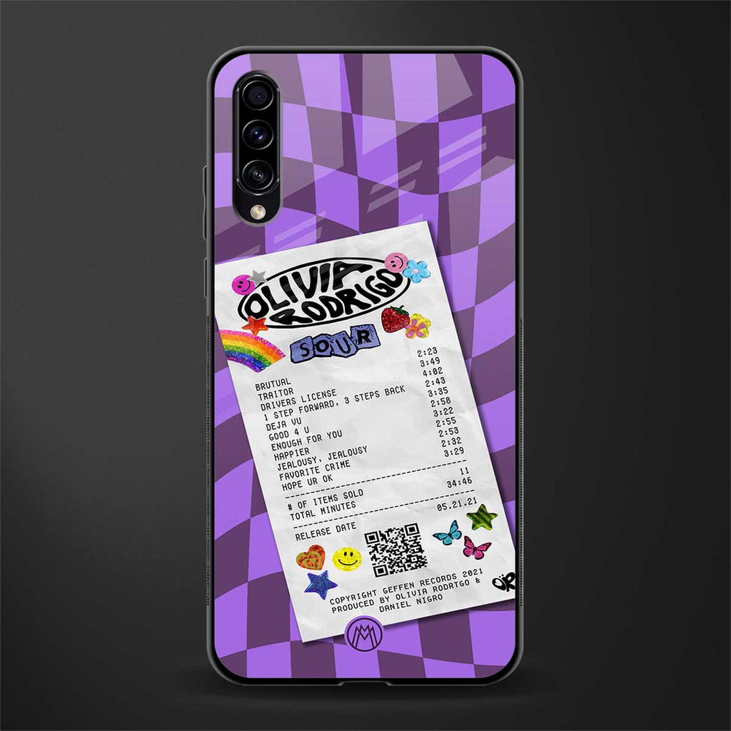 olivia rodrigo glass case for samsung galaxy a50s image