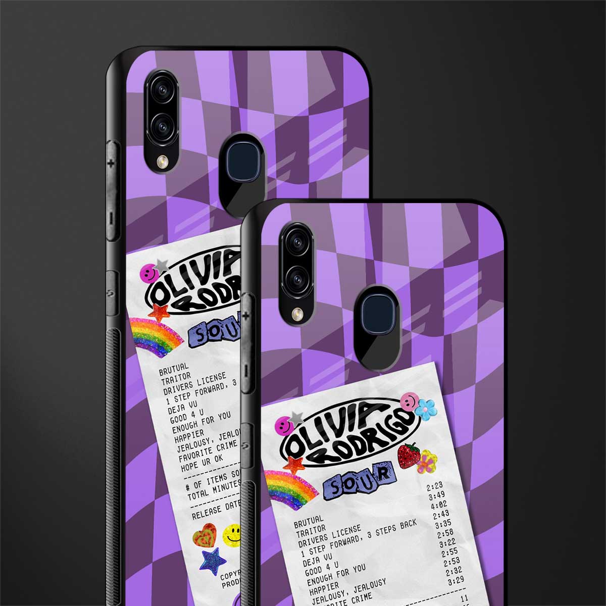 olivia rodrigo glass case for samsung galaxy m10s image-2