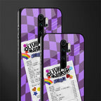 olivia rodrigo glass case for redmi note 8 pro image-2