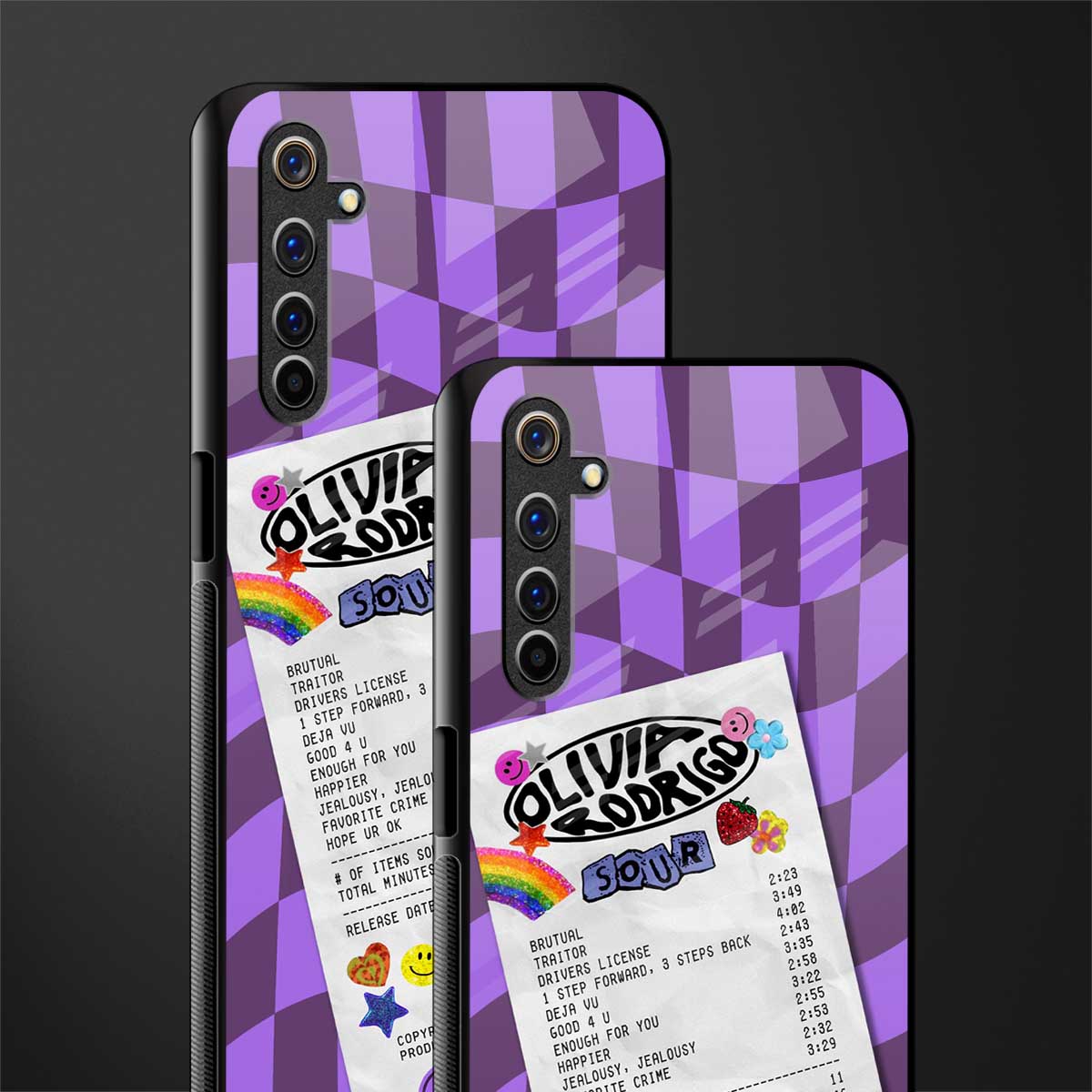 olivia rodrigo glass case for realme 6 pro image-2