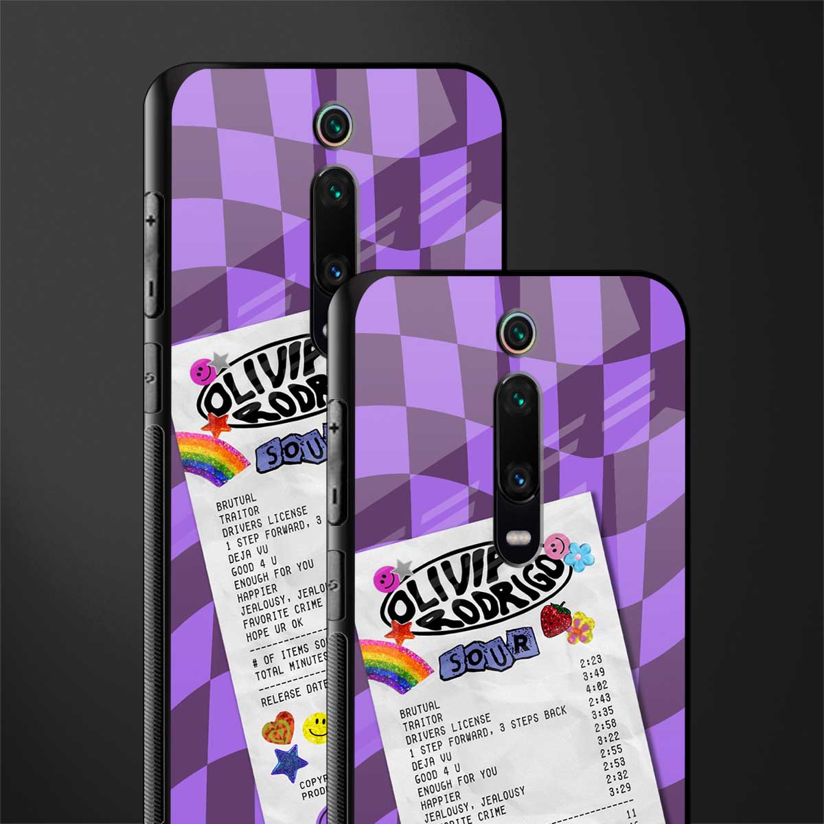 olivia rodrigo glass case for redmi k20 pro image-2