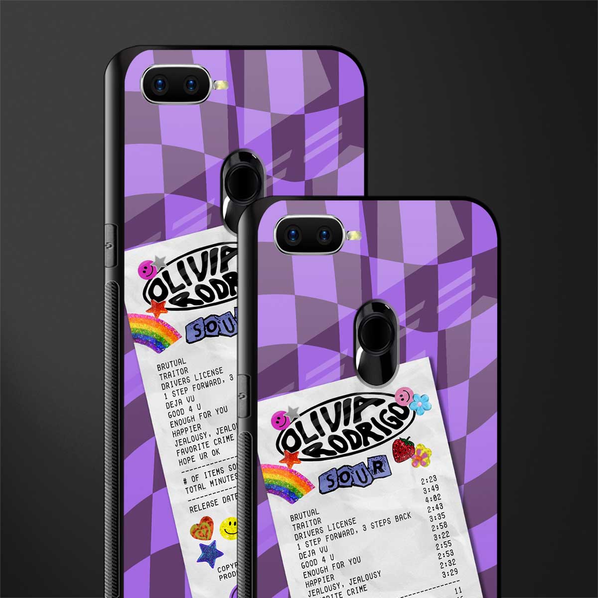 olivia rodrigo glass case for oppo a7 image-2