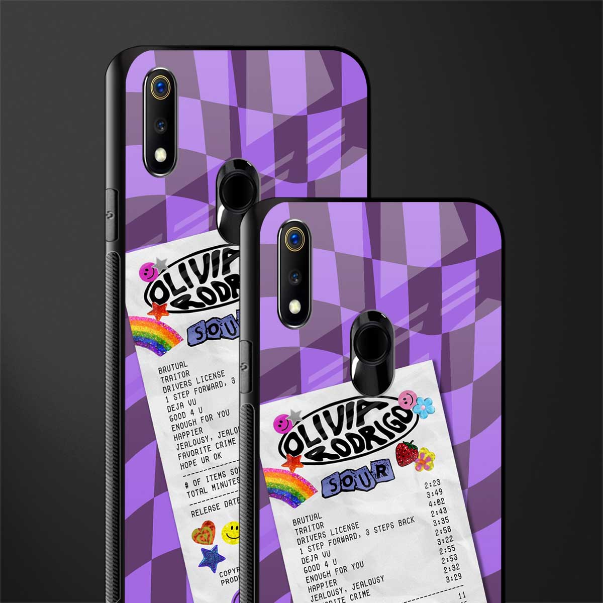 olivia rodrigo glass case for realme 3 image-2