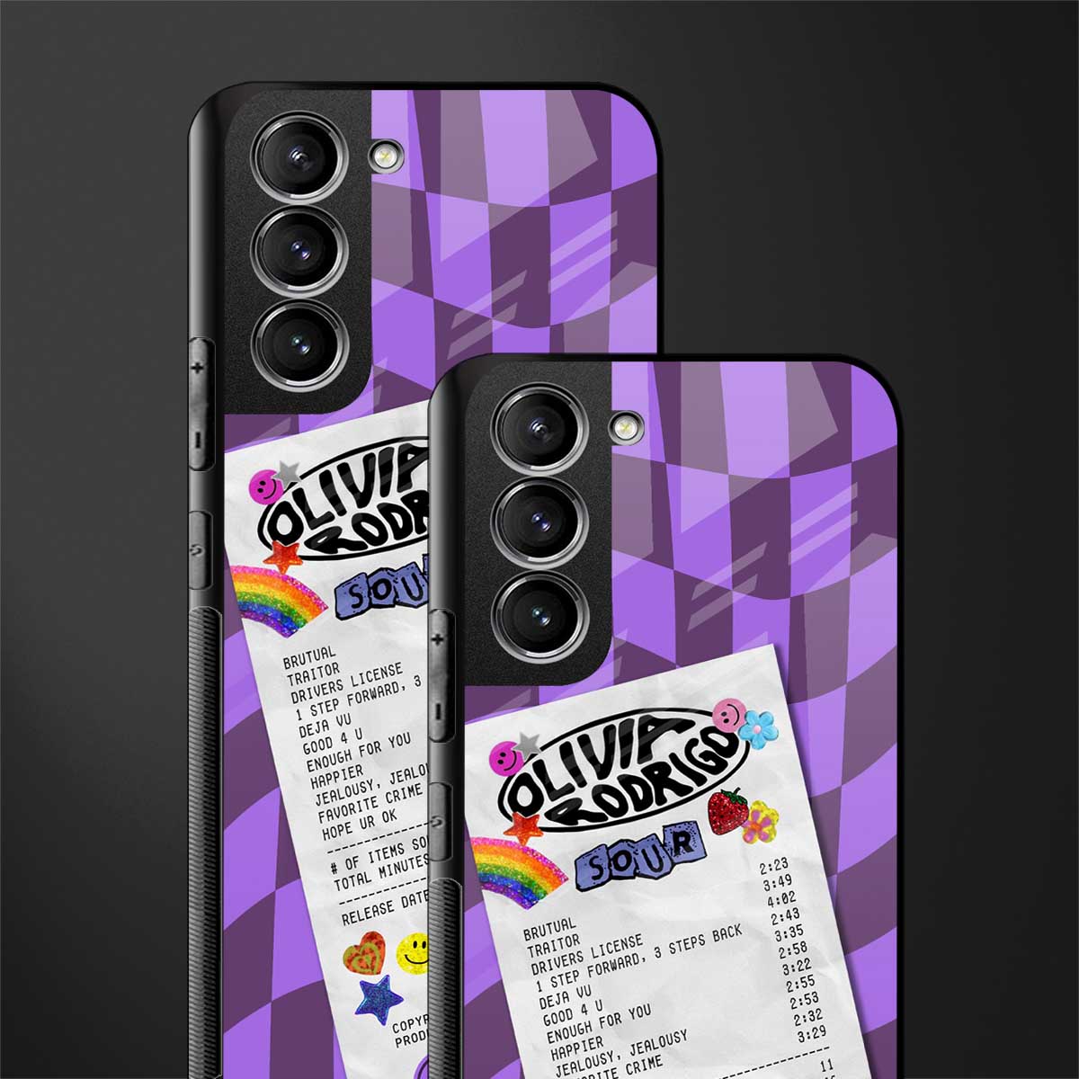 olivia rodrigo glass case for samsung galaxy s21 image-2