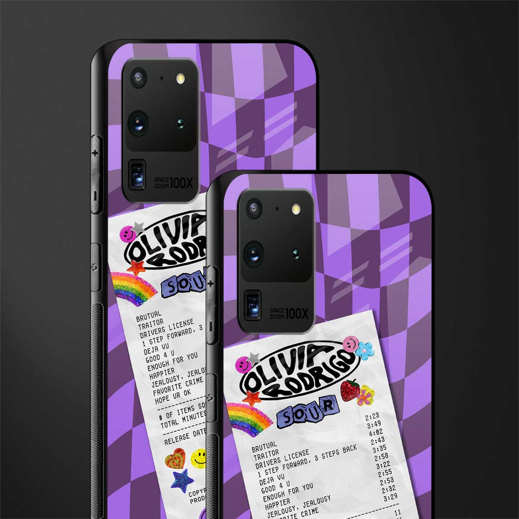 olivia rodrigo glass case for samsung galaxy s20 ultra image-2