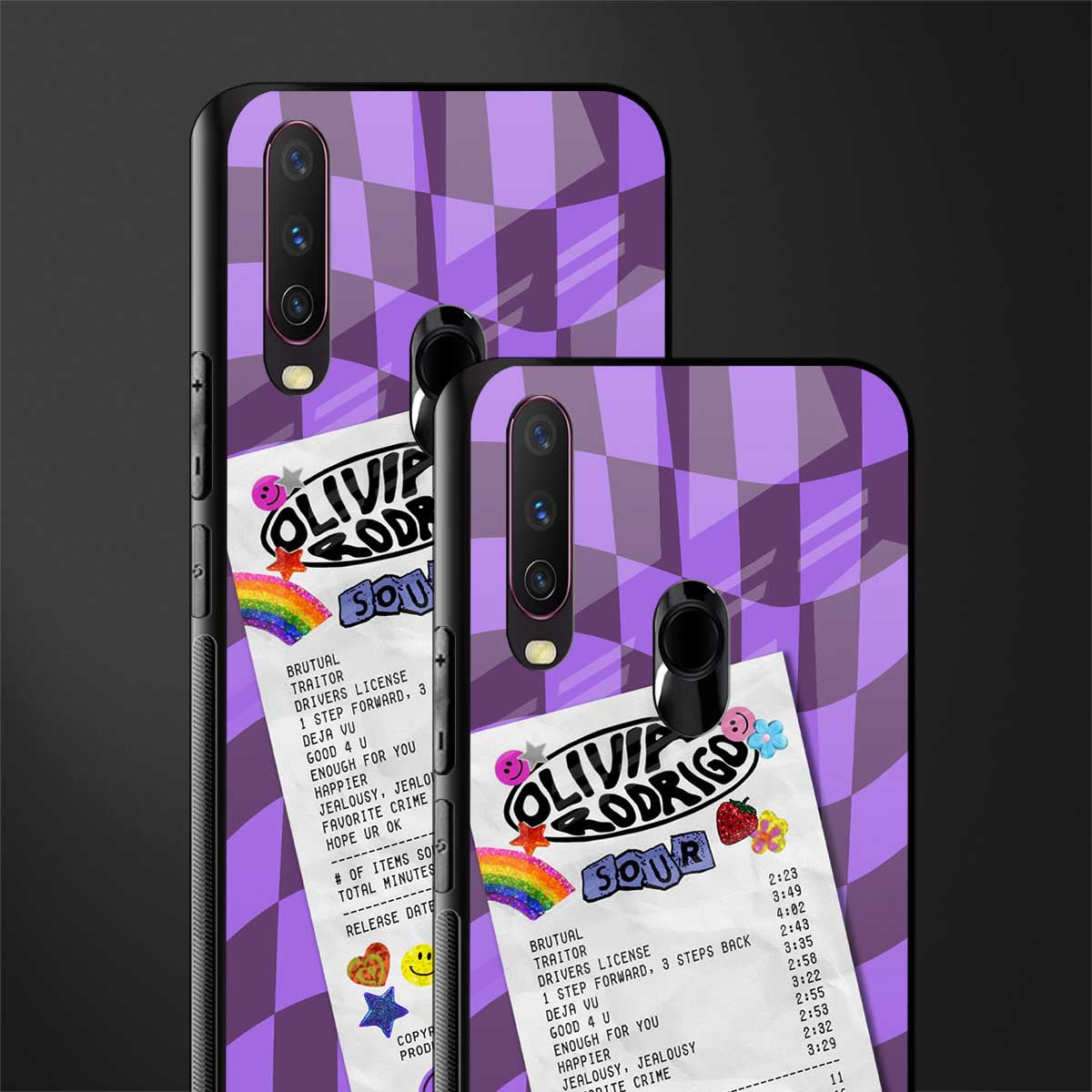 olivia rodrigo glass case for vivo y17 image-2