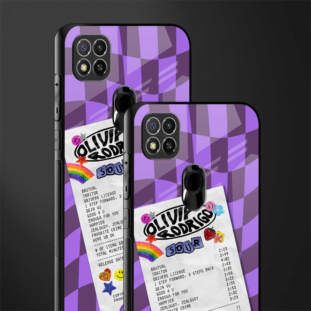 olivia rodrigo glass case for redmi 9c image-2