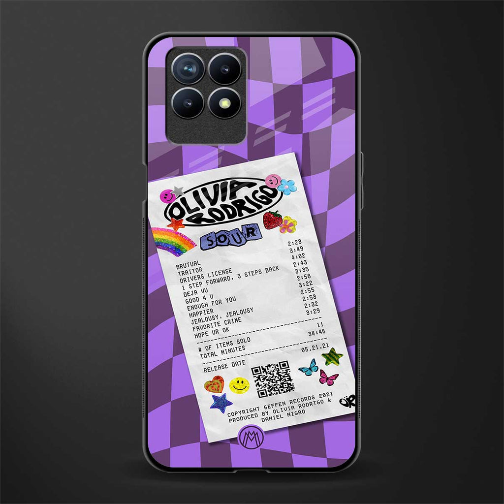 olivia rodrigo glass case for realme 8i image