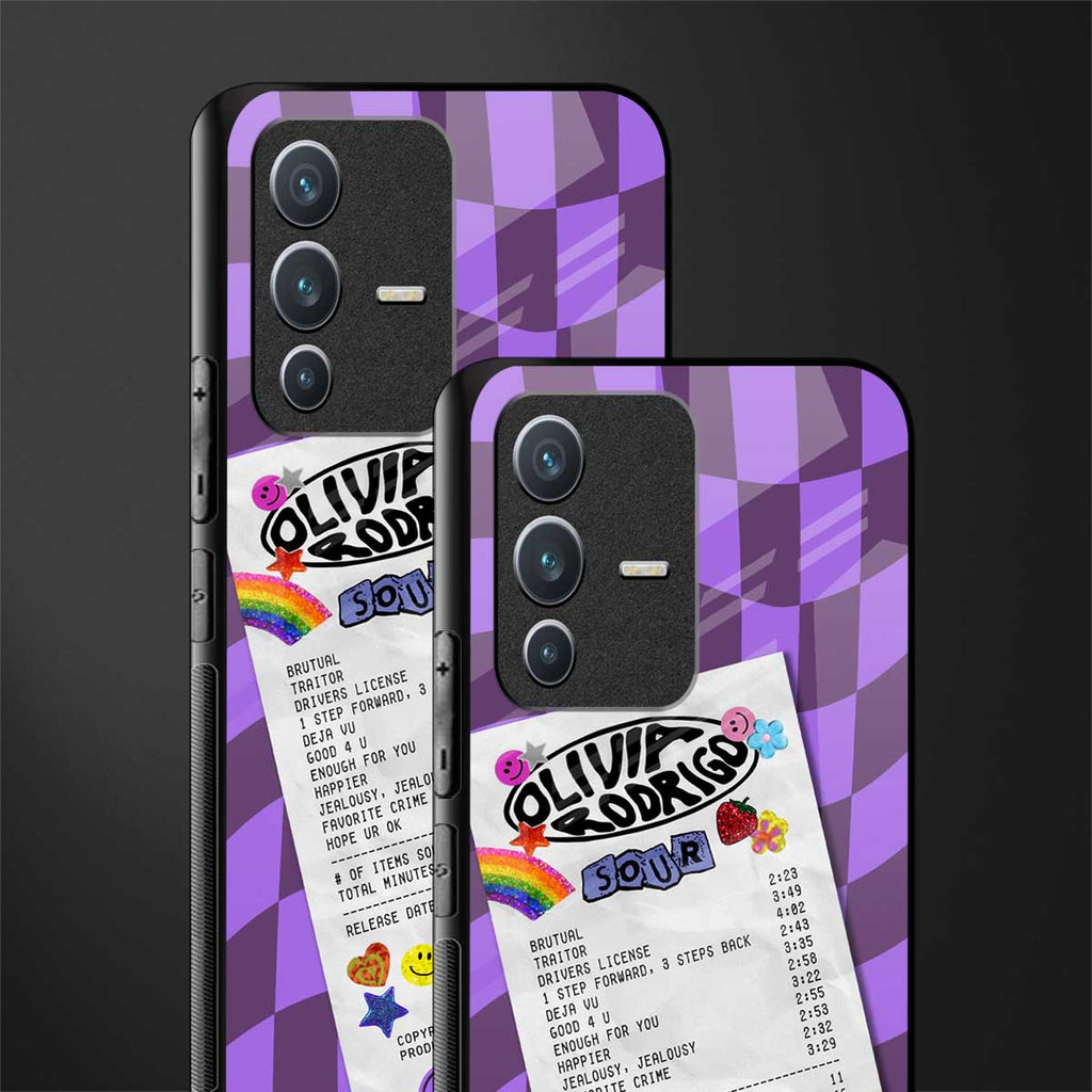 olivia rodrigo glass case for vivo v23 5g image-2