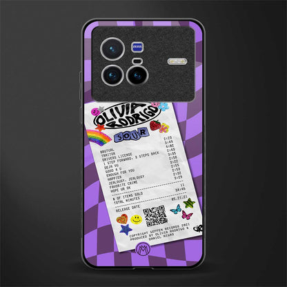 olivia rodrigo glass case for vivo x80 image