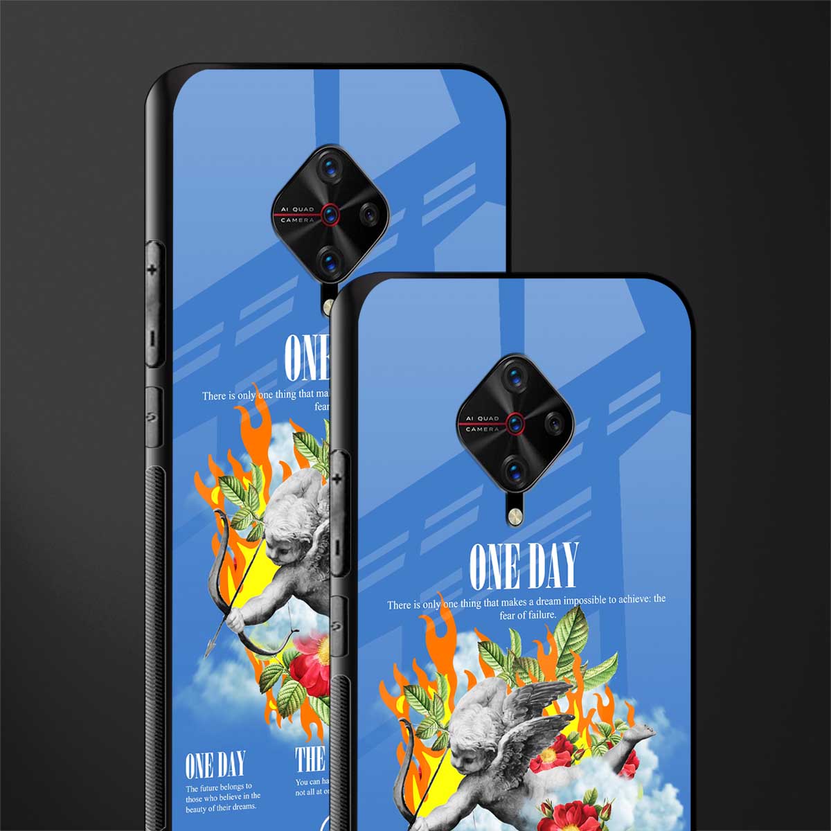 one day glass case for vivo s1 pro image-2