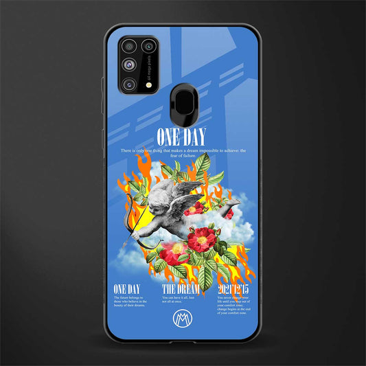 one day glass case for samsung galaxy m31 image