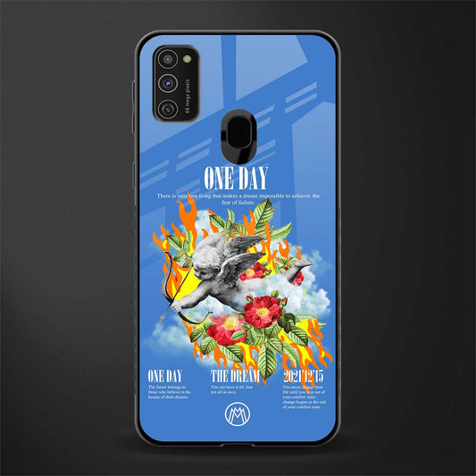 one day glass case for samsung galaxy m30s image