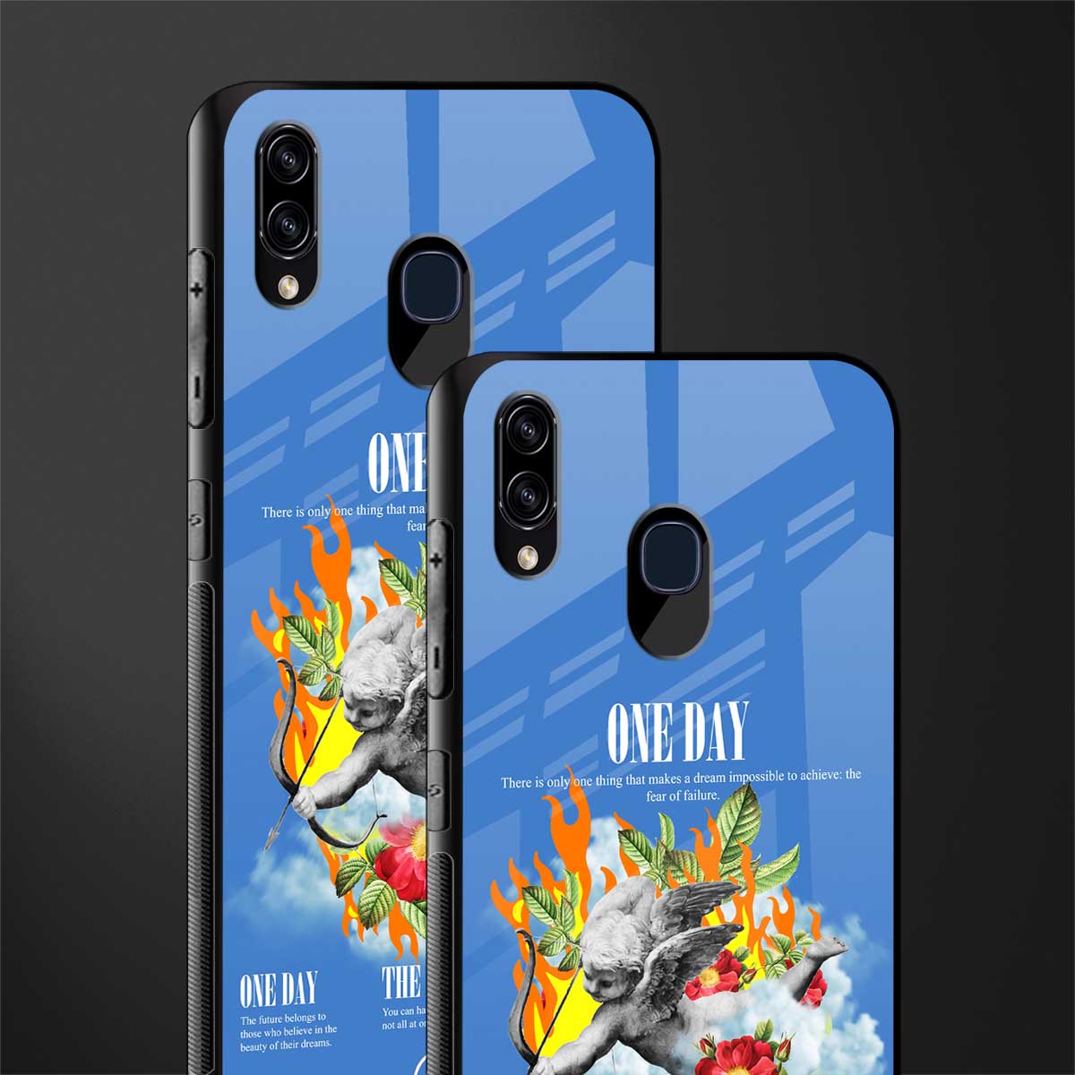 one day glass case for samsung galaxy a30 image-2
