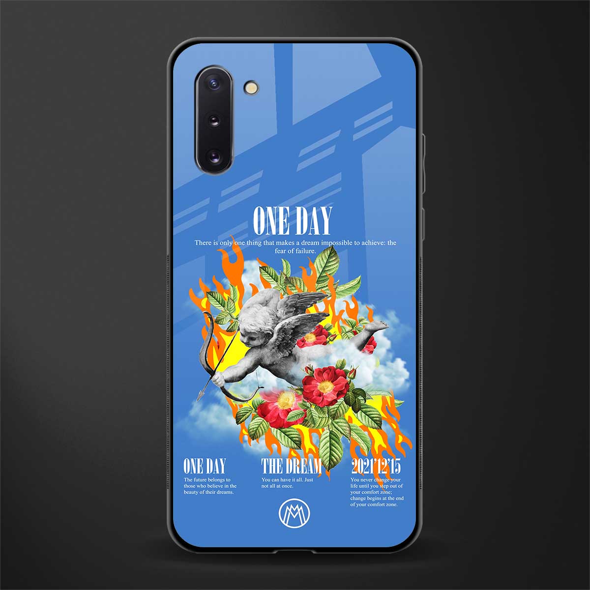 one day glass case for samsung galaxy note 10 image