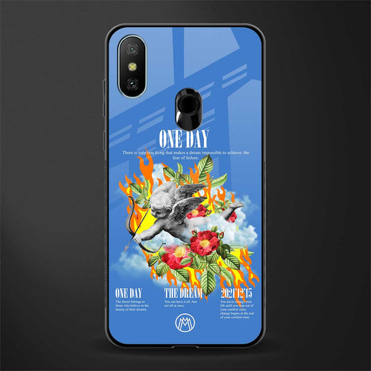 one day glass case for redmi 6 pro image
