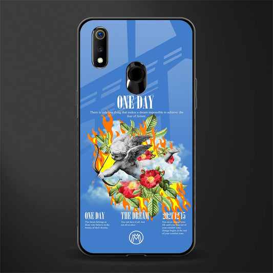 one day glass case for realme 3 image