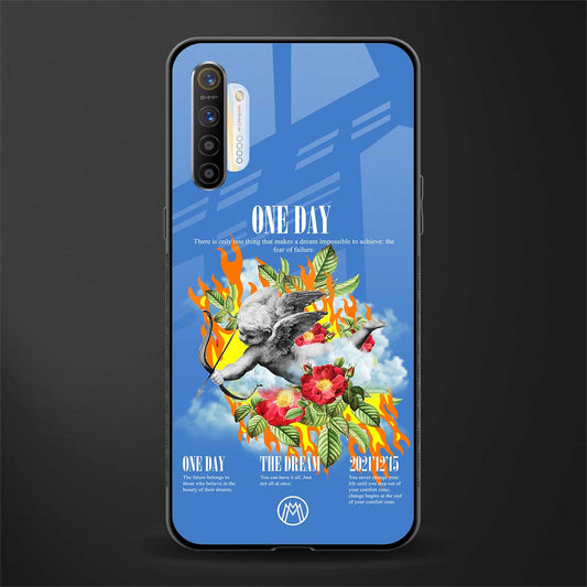one day glass case for realme x2 image