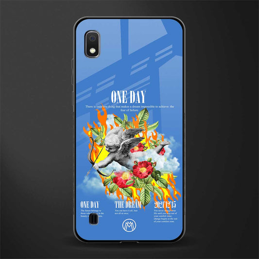 one day glass case for samsung galaxy a10 image