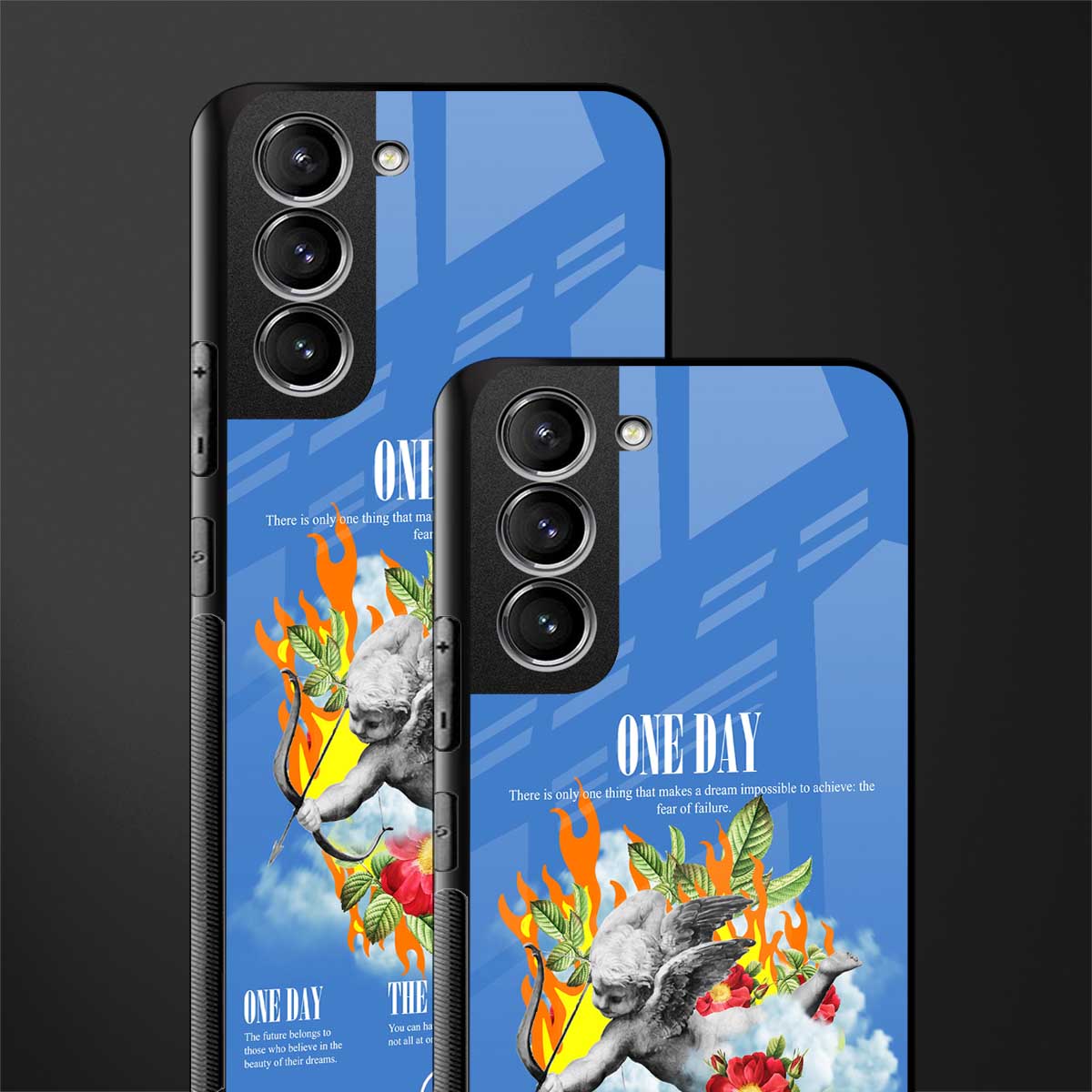 one day glass case for samsung galaxy s21 plus image-2