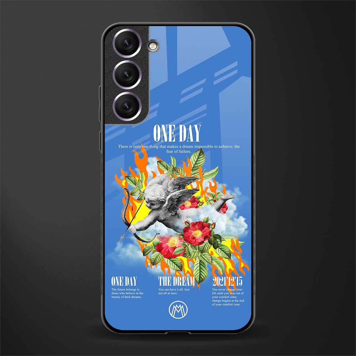 one day glass case for samsung galaxy s22 plus 5g image